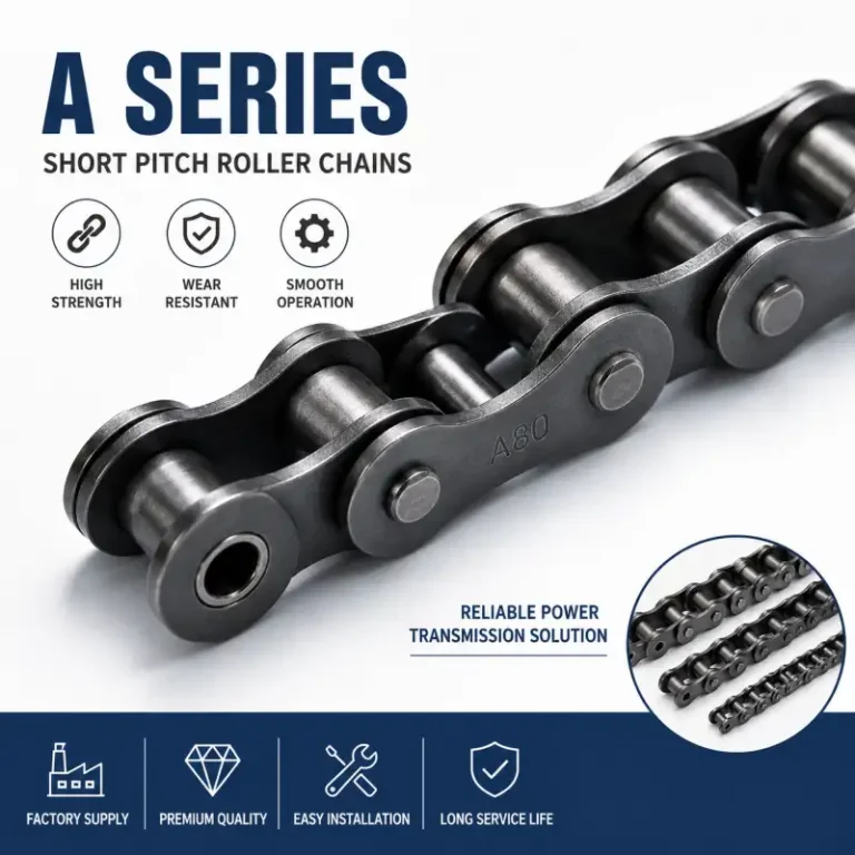 A Series Precision Short Pitch Roller Chain for Power Transmission