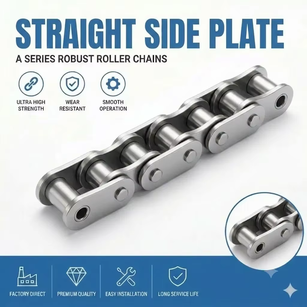 A Series Straight Plate Roller Chain