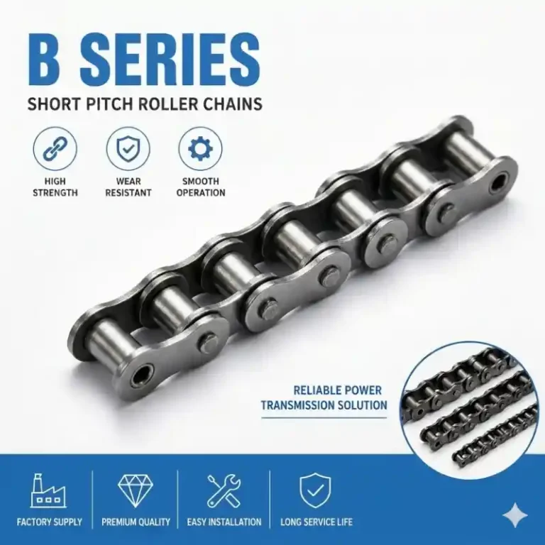 B Series Short Pitch Precision Roller Chain | ISO Standard Transmission Roller Chain Manufacturer