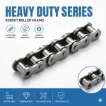 Professional manufacturer of heavy-duty transmission roller chains. With 2 owned factories, we offer ISO/ANSI standard models, OEM/ODM, and free samples.