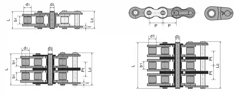 Heavy Duty Transmission Roller Chain | High-Strength Industrial Drive Chain Manufacturer