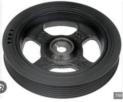 Crankshaft Pulley for KIA Rio, HYUNDAI Accent/Elantra 1.6L/1.8L — 23124-2B000