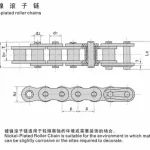 Nickel-Plated Roller Chain for Industrial Transmission and Conveying