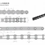 Hollow Pin Chain for Conveyor and Industrial Equipment